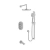 Baril Complete thermostatic pressure balanced shower kit