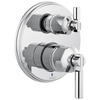 Brizo Pressure Balance Valve With Integrated 6 Function Diverter Trim Less Handles