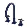 Rubinet Widespread Kitchen Set Midnight Blue