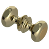 Rubinet Shower Door Knob (set) Natural Brass