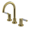 Rubinet Widespread Lav. Set. (less drain) Natural Brass