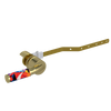 Rubinet Trip Levers Natural Brass