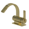 Rubinet Single Control Bidet Fitting (less drain) Natural Brass