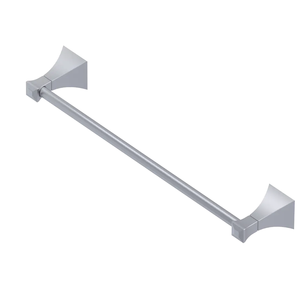 Rubinet Towel Bar 24" Satin Chrome