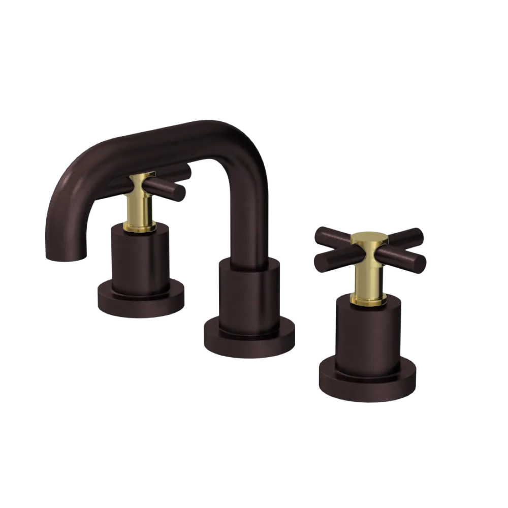 Rubinet Widespread Lav. Set. (less drain) Oil Rubbed Bronze