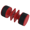 Rubinet Shower Door Knob (set) Red