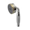 Rubinet 3 Function Hand Held Shower Only Polished Nickel