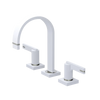 Rubinet Widespread Lav. Set. (less drain) Matt White