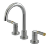 Rubinet Widespread Lav. Set. (less drain) Satin Nickel