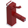 Rubinet Single Control Bidet Fitting (less drain) Maroon