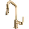 Brizo Pull Down Prep Faucet With Angle Spout Industrial Handle