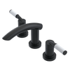 Rubinet Widespread Lav. Set. (less drain) Matt Black