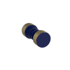 Rubinet Shower Door Knob (set) Midnight Blue