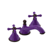Rubinet Widespread Lav. Set. (less drain) Purple Haze