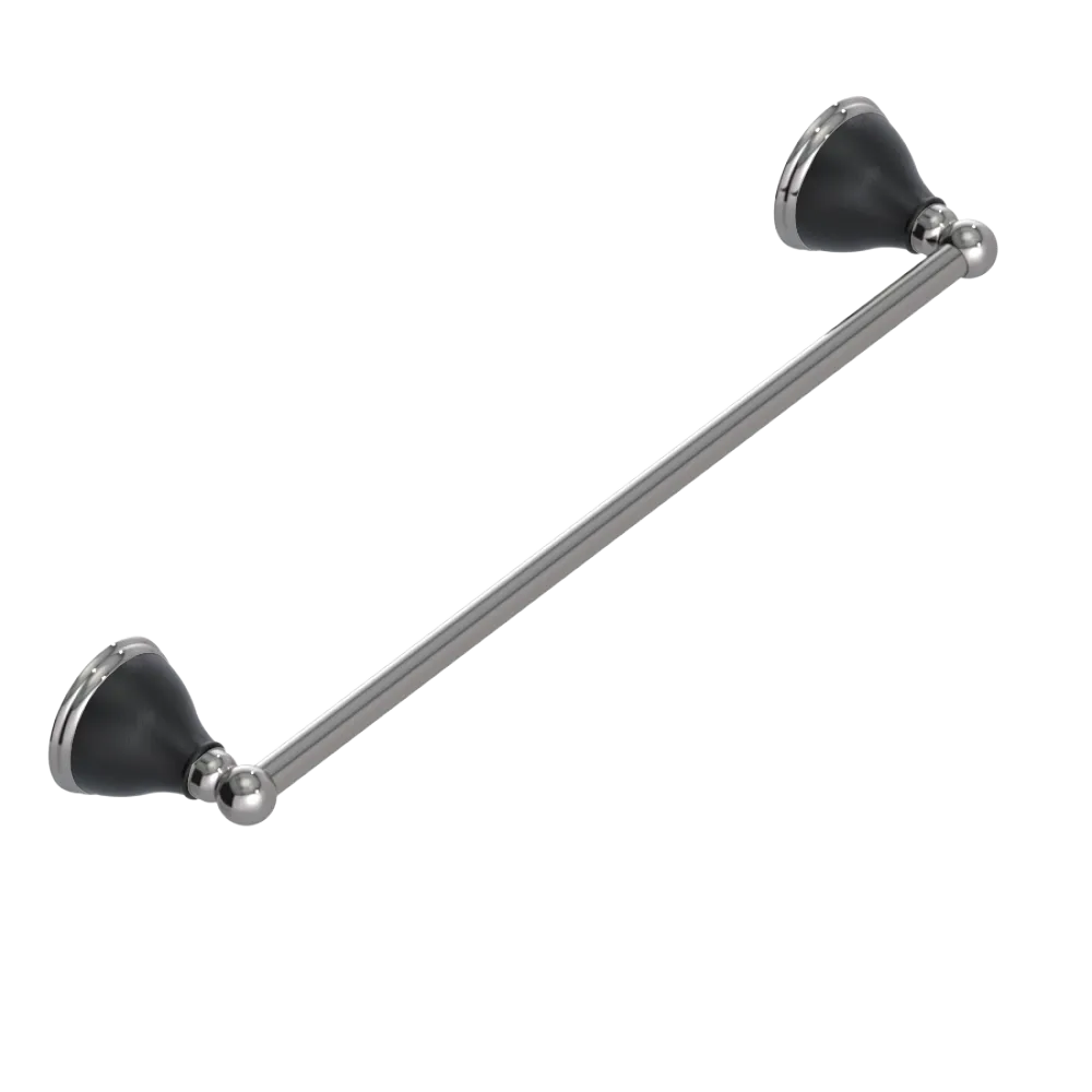 Rubinet Towel Bar 24" Polished Nickel
