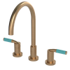 Rubinet Widespread Kitchen Set Satin Gold