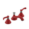 Rubinet Widespread Lav. Set. (less drain) Red
