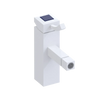 Rubinet Single Control Bidet Fitting (less drain) Matt White