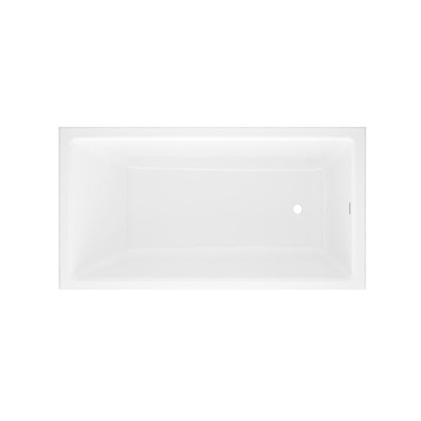 Victoria + Albert Kaldera 60" X 32" Undermount Or Drop-In Bathtub With Internal Overflow Hole