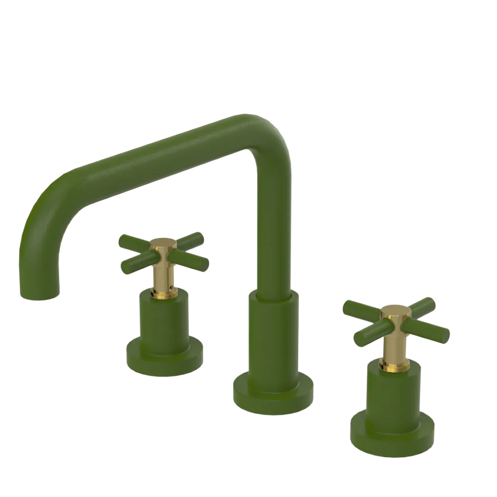 Rubinet Widespread Kitchen Set Green Envy