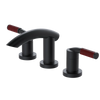 Rubinet Widespread Lav. Set. (less drain) Matt Black