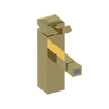 Rubinet Single Control Bidet Fitting (less drain) Natural Brass