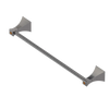 Rubinet Towel Bar 18" Polished Nickel