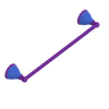 Rubinet Towel Bar 24" Purple Haze