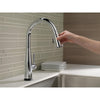 Delta Essa Single Handle Pull-Down Kitchen Faucet With Touch2o Technology - Golzar Home
