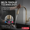 Delta Essa Single Handle Pull-Down Kitchen Faucet With Touch2o Technology - Golzar Home