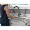 Delta Essa Single Handle Pull-Down Kitchen Faucet With Touch2o Technology - Golzar Home