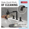 Delta Nicoli Two Handle Widespread Pull-Down Bathroom Faucet - Golzar Home