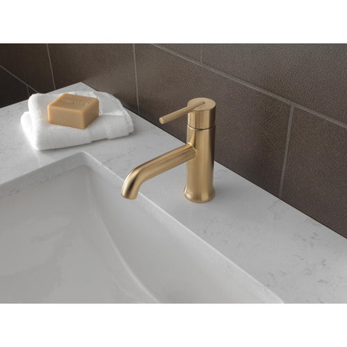 Delta Trinsic Single Handle Bathroom Faucet - Golzar Home