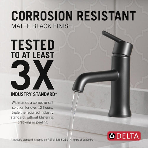 Delta Trinsic Single Handle Bathroom Faucet - Golzar Home