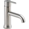Delta Trinsic Single Handle Bathroom Faucet No Drain - Golzar Home