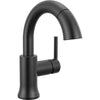 Delta Trinsic Single Handle Pull Down Bathroom Faucet - Golzar Home