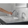 Delta Trinsic Single Handle Pull Down Bathroom Faucet - Golzar Home