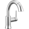 Delta Trinsic Single Handle Pull Down Bathroom Faucet - Golzar Home
