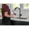 Delta Trinsic Single Handle Pull-Down Kitchen Faucet - Golzar Home