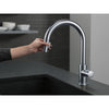 Delta Trinsic Single Handle Pull-Down Kitchen Faucet - Golzar Home