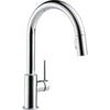Delta Trinsic Single Handle Pull-Down Kitchen Faucet - Golzar Home