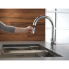 Delta Trinsic Single Handle Pull-Down Kitchen Faucet - Golzar Home