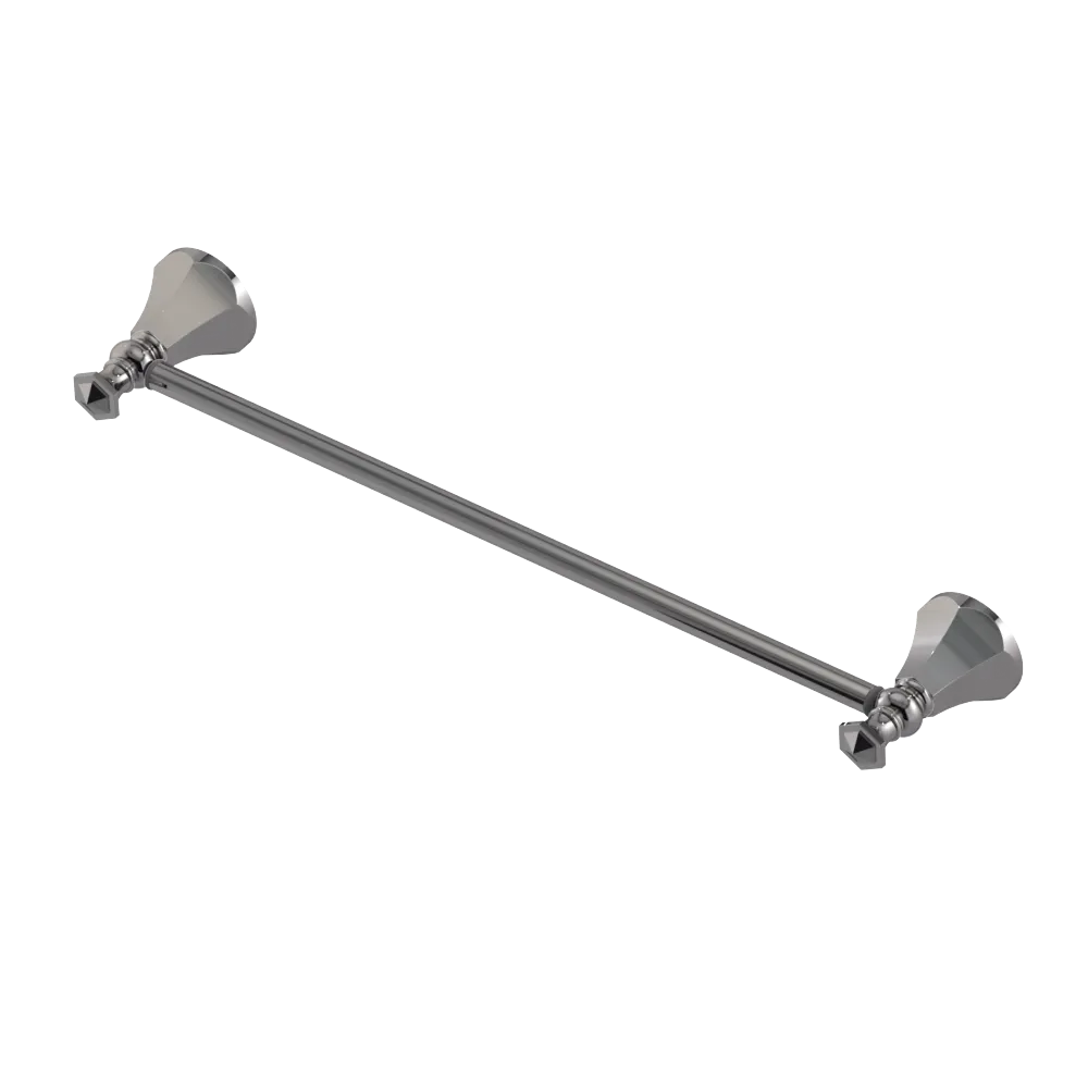 Rubinet Towel Bar 24" Polished Nickel