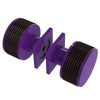 Rubinet Shower Door Knob (set) Purple Haze