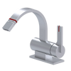 Rubinet Single Control Bidet Fitting (less drain) Satin Chrome