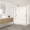 Kalia KONCEPT EVO Sliding Shower door 48” x 77” with 32" return panel - KP protective film (Reversible) – DR2130-110-005/DR2052-110-005
