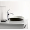 Iron Plains® 20-3/4" oval vessel bathroom sink