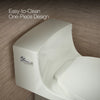 San Souci® One-piece compact elongated toilet with concealed trapway, 1.28 gpf