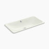 Iron Plains® 30" rectangular drop-in/undermount bathroom sink