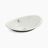 Iron Plains® 20-3/4" oval vessel bathroom sink